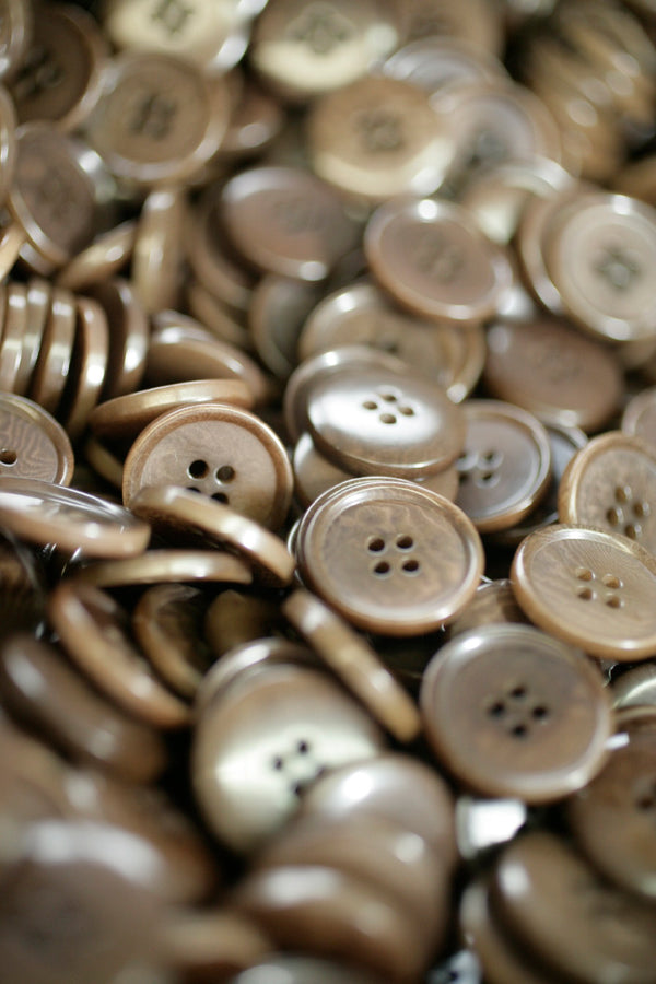 Corozo buttons made from the Tagua Palm Nut