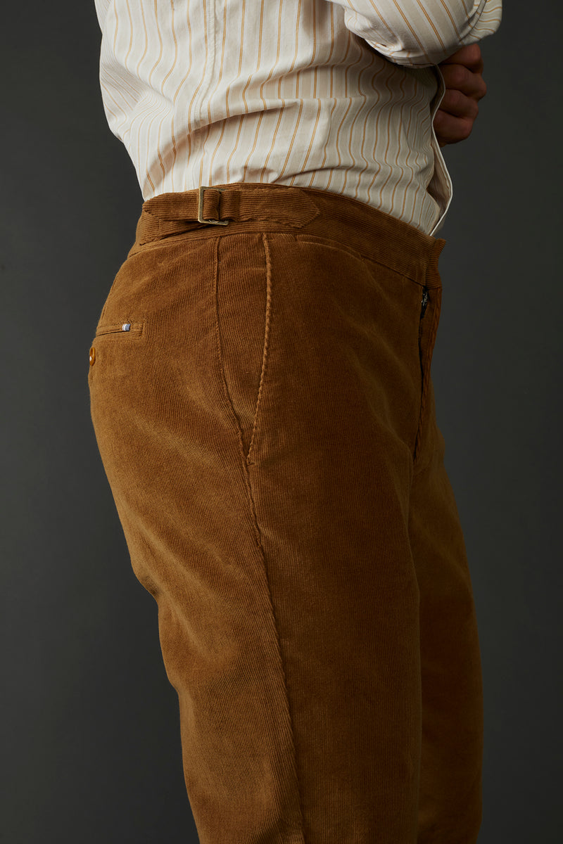 Karl Japanese Corduroy Pant in Cinnamon