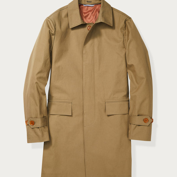Mac Coat for Men | Nelson Water Repellent Classic Mac Coat in