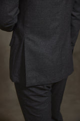 Abel Wool Blazer in Grey