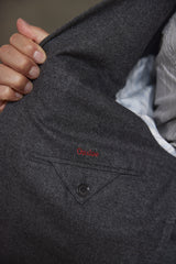 Abel Wool Blazer in Grey
