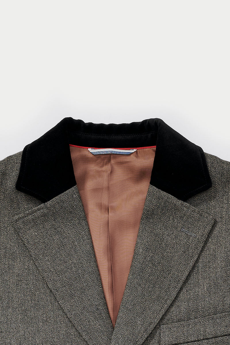 Hugo Collard Coat in Grey
