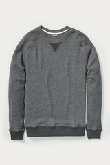 Dario Terrycloth Sweatshirt in Charcoal