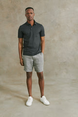 Gretna Polo in Charcoal