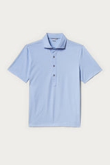 Geronimo Performance Polo in Light-Blue