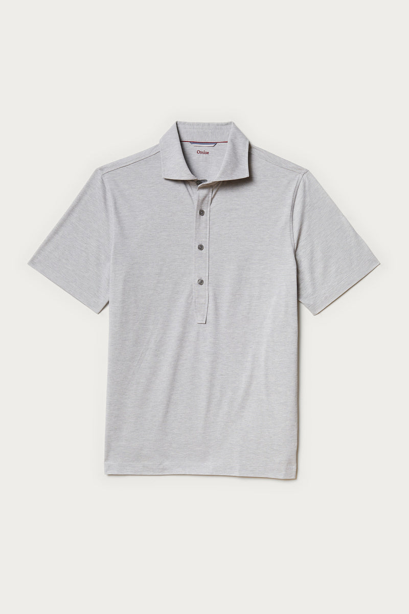 Geronimo Performance Polo in Grey