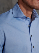 Geronimo Performance Polo in Light-Blue