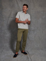 Geronimo Performance Polo in Grey