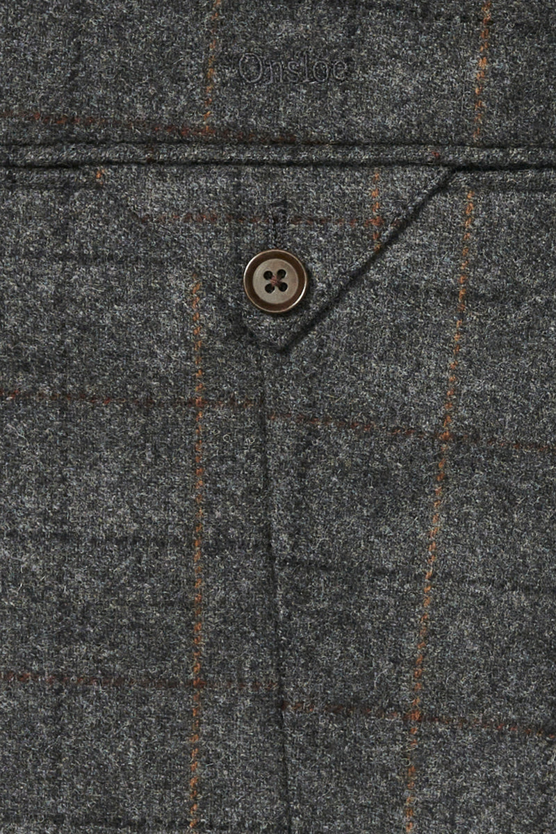 Glenmere Flannel Check Sport Coat
