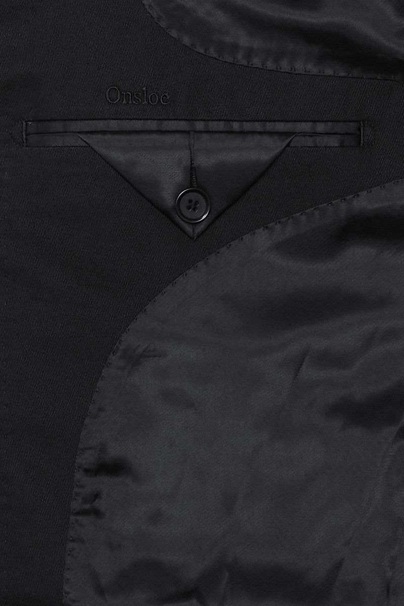 Gwinnett Patch Pocket Blazer in Black
