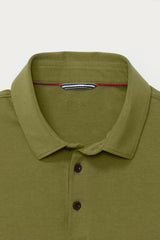 Meraux Polo in Olive