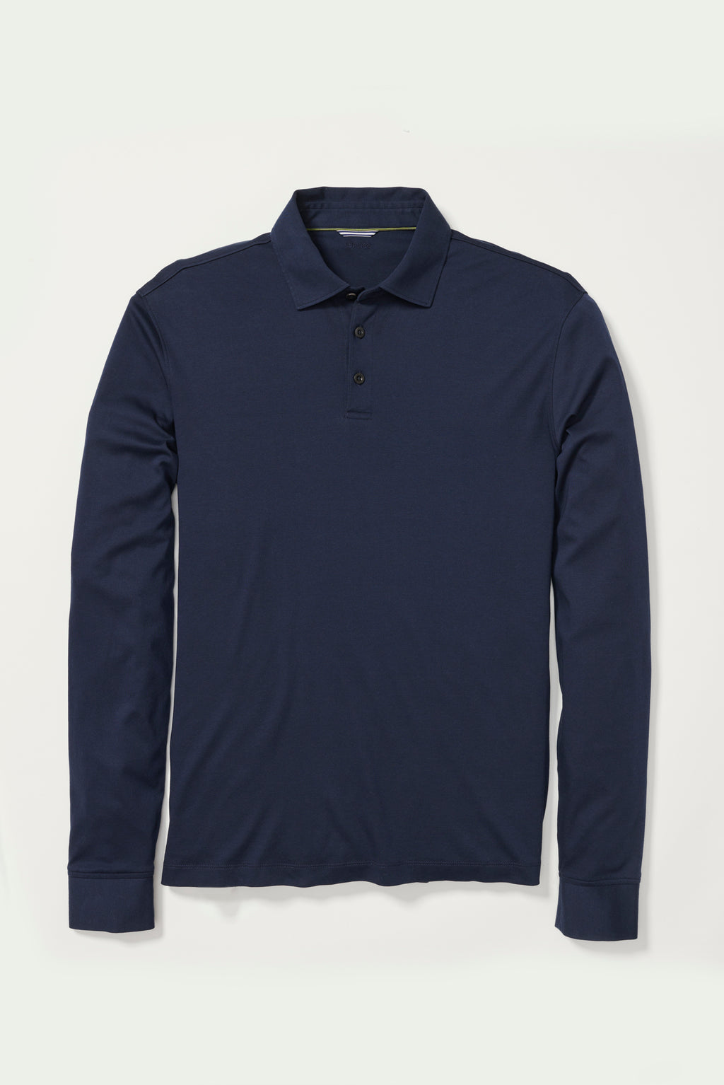 Mens Long Sleeve Polo Shirt | Kingston Navy Blue | Onsloe