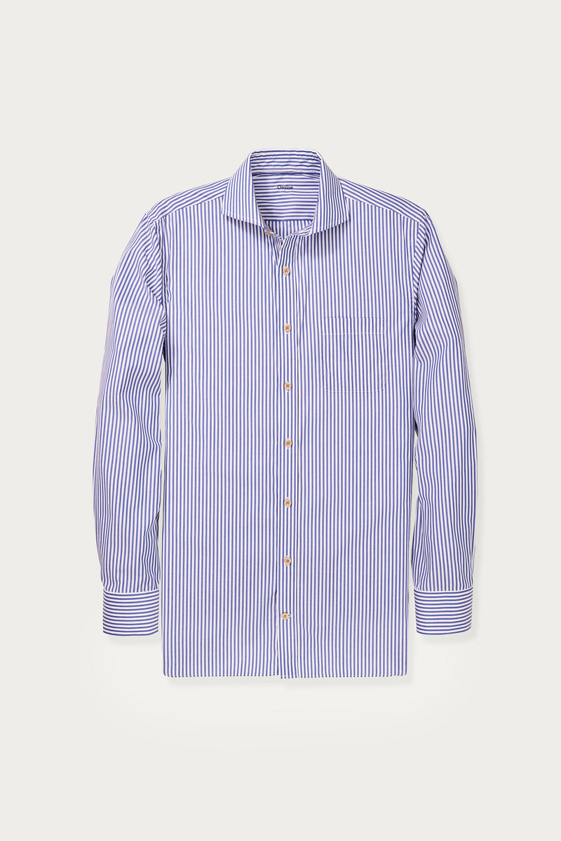 navy blue pinstripe dress shirt Dark Navy Double Breasted Pinstripe Shirt Phix
