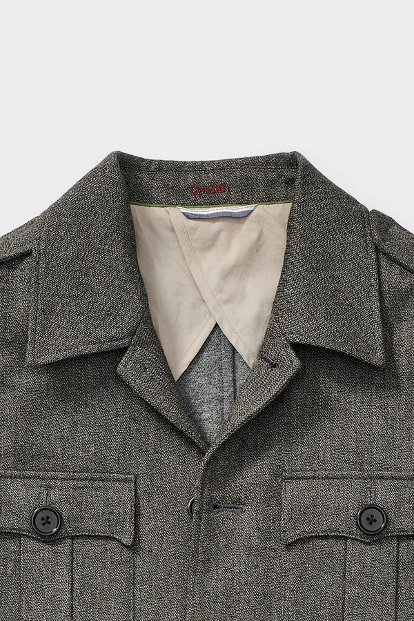 Hugo Safari Jacket in Light Grey