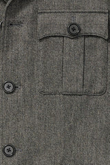 Hugo Safari Jacket in Light Grey
