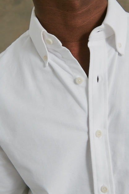 River Oxford Shirt in White