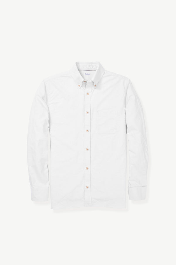 Allenby Oxford Shirt in White