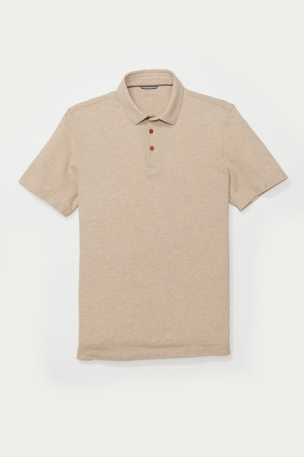 Lockport Polo in Tan