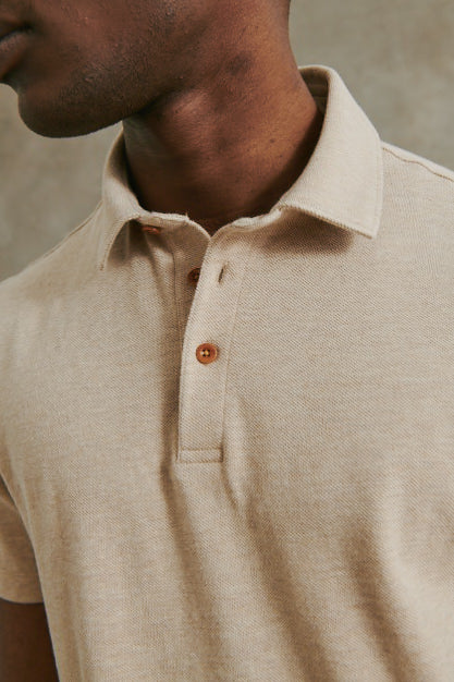Lockport Polo in Tan