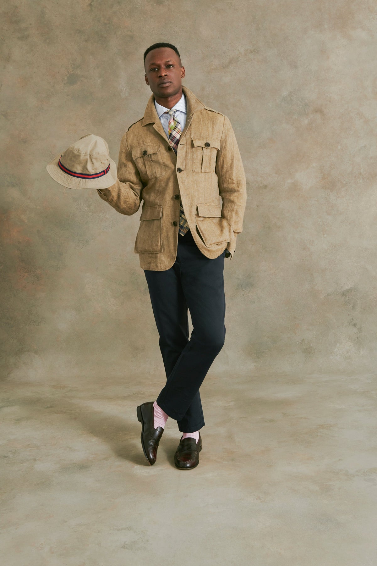 Men's Linen Safari Jacket | Menswear | Onsloe Curated