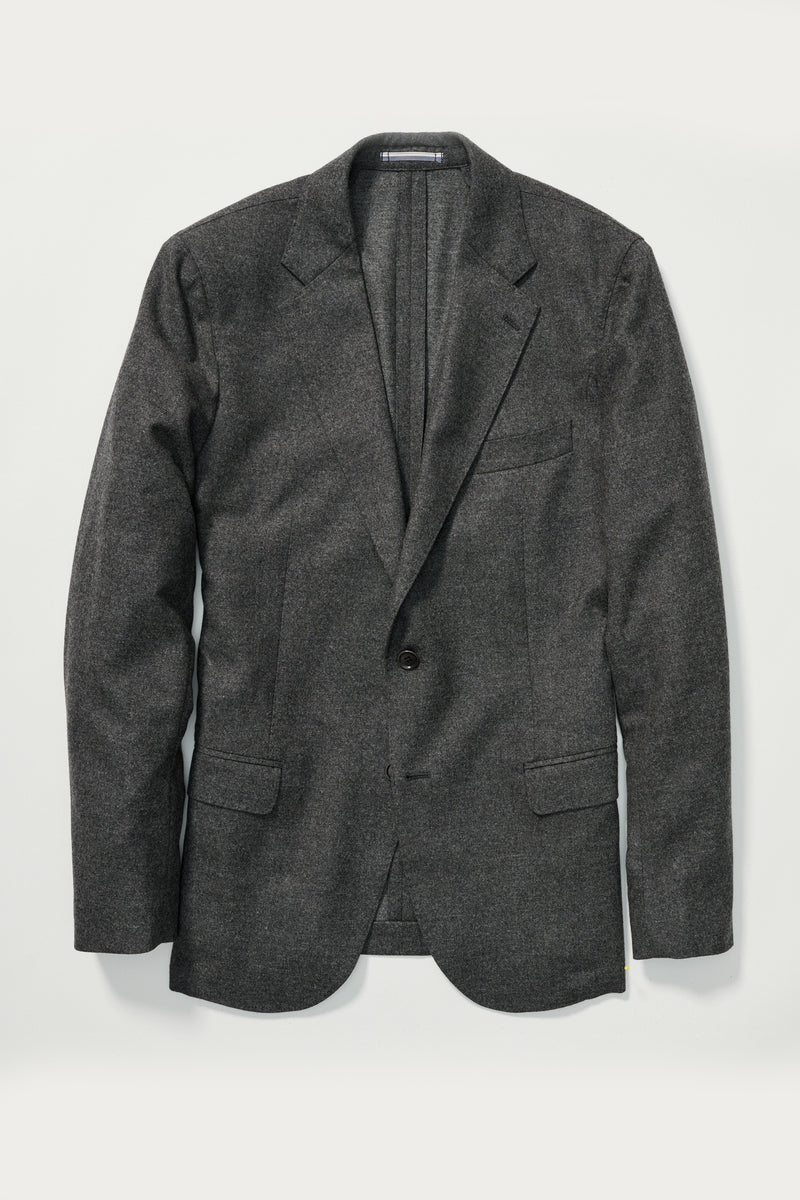 Abel Wool Blazer in Grey