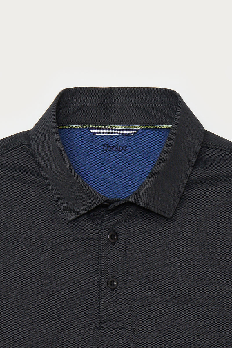 Gretna Polo in Charcoal