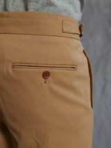 Washington Performance Double Pleated Short in Khaki