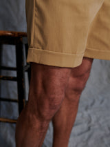 Washington Performance Double Pleated Short in Khaki